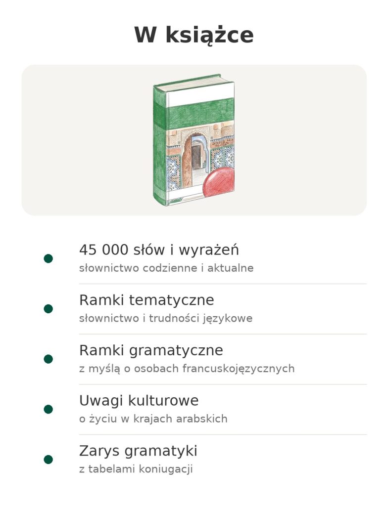 Zawartość książki: kieszonkowy słownik Larousse, z wykazem najważniejszych treści