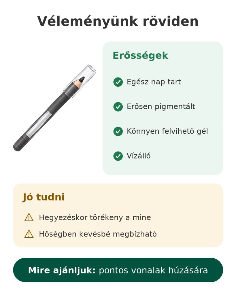 Véleményünk röviden: Maybelline Tattoo Liner vízálló zselés szemceruza