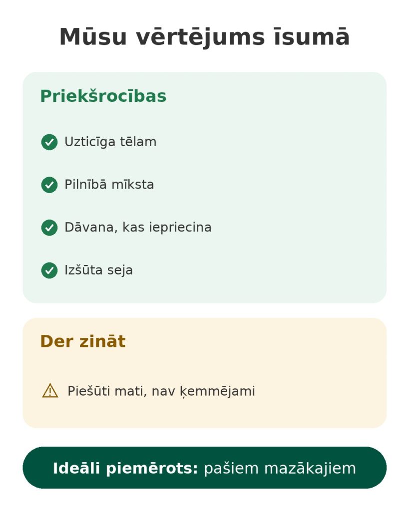 Mūsu vērtējums īsumā par mīksto lelli princese Jasmine – priekšrocības, kas jāzina un kam piemērots