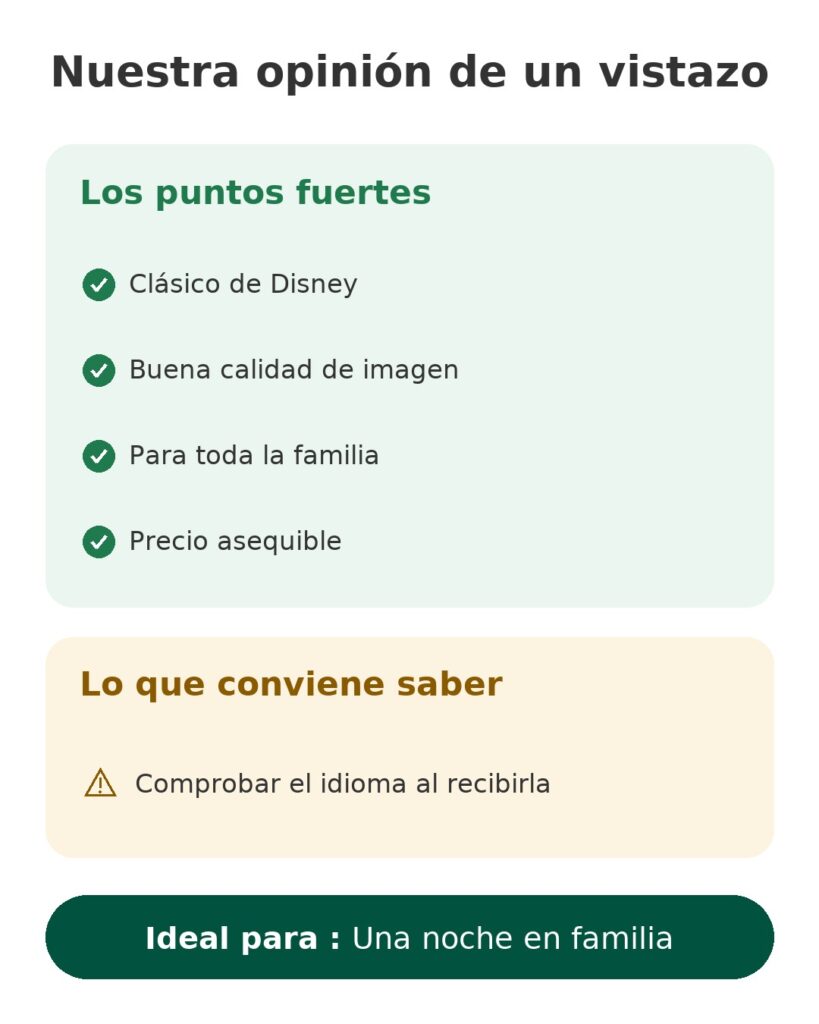 Nuestra opinión de un vistazo: Una noche en familia