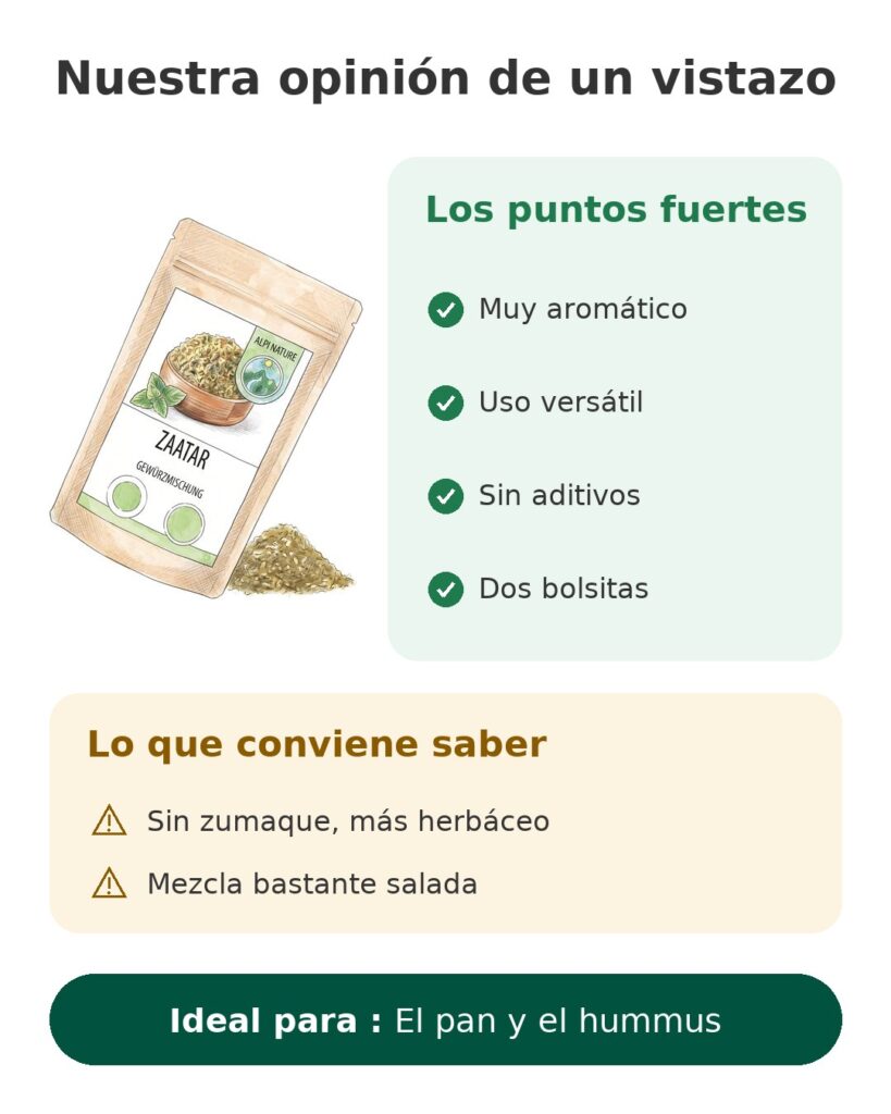 Nuestra opinión de un vistazo: El pan y el hummus