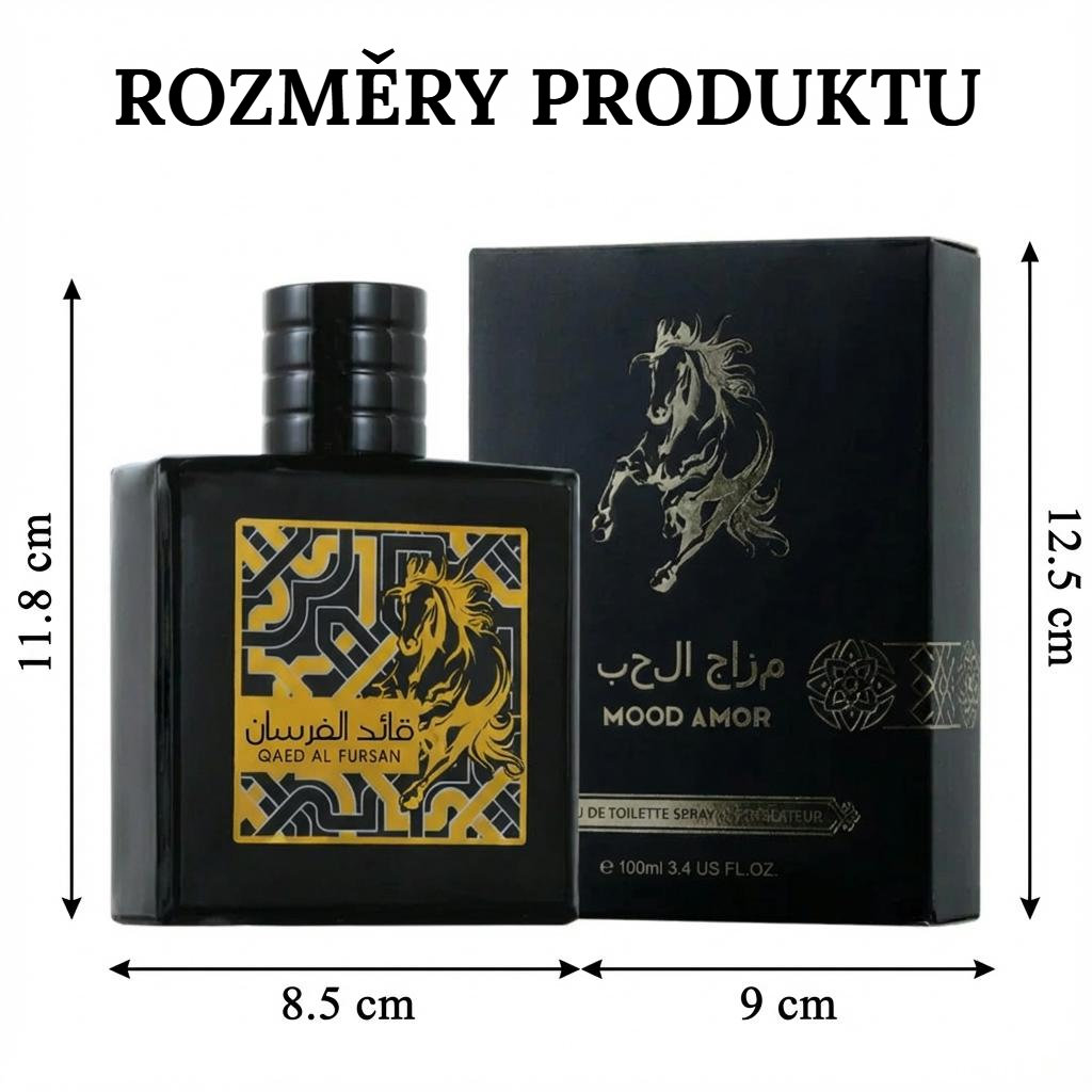 Orientální pánský parfém Qaed Al Fursan - 100 ml