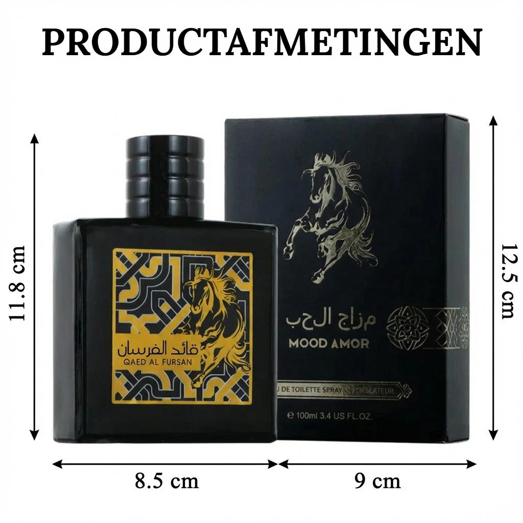 Oosters herenparfum Qaed Al Fursan - 100 ml