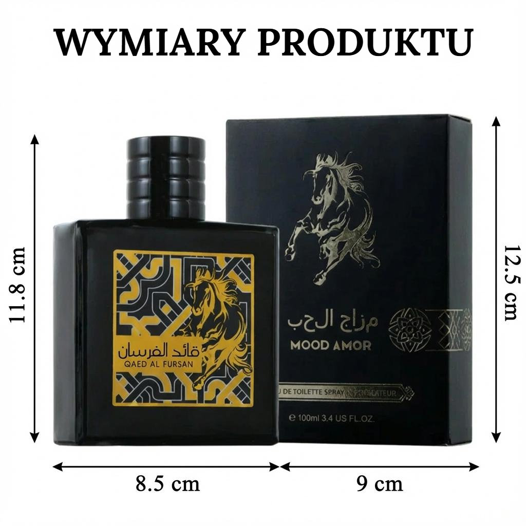 Perfumy orientalne męskie Qaed Al Fursan 100 ml