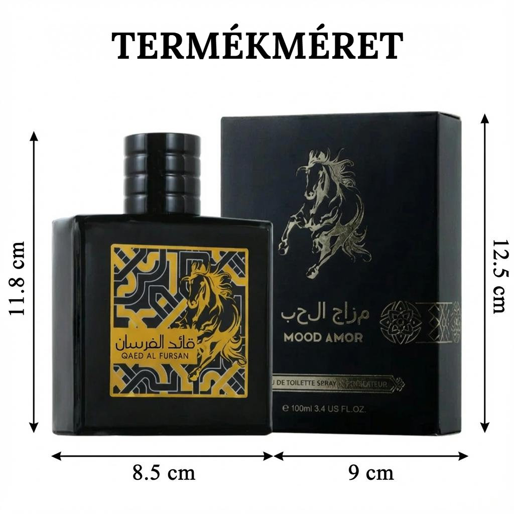Keleti férfi parfüm Qaed Al Fursan - 100 ml