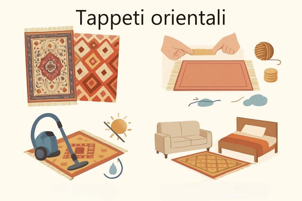 Tappeti orientali: tipi, cura e posizionamento in casa