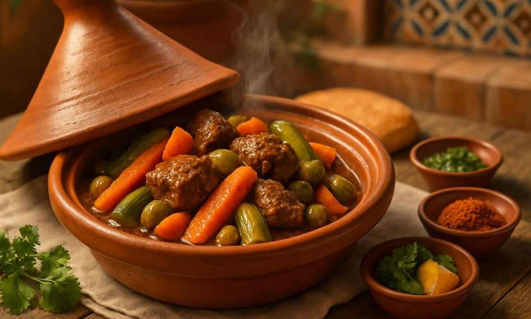 plat de la cuisine marocaine-miniature