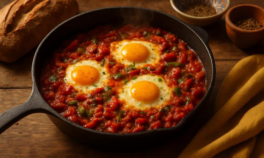 _recette de la chakchouka tunisienne-miniature